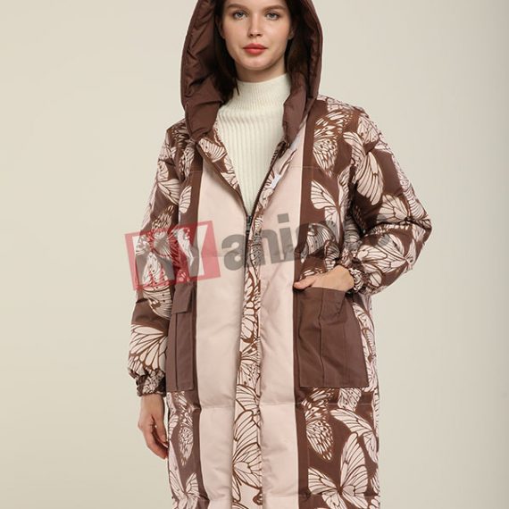 womens long winter coats long down jacket