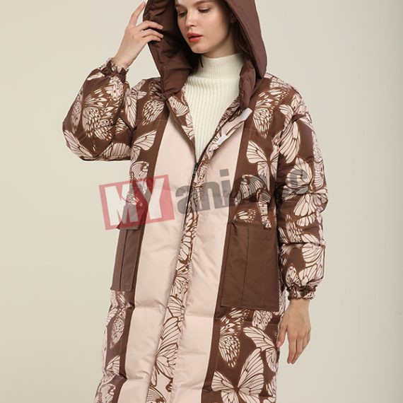 womens long winter coats long down jacket