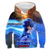 child Kids sonic the hedgehog hoodie sweatshirt sweater 3D style