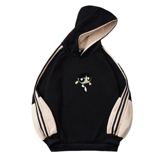 oversize pullover sweatshirt adult powerpuff girls hoodie