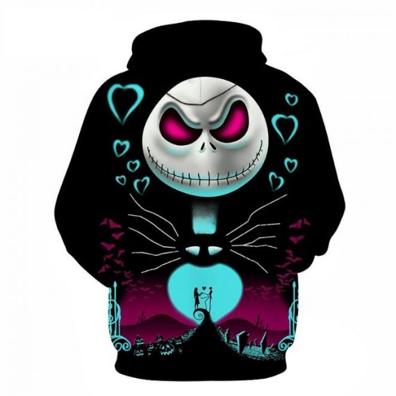 nightmare before christmas jack skellington hoodie