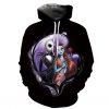 nightmare before christmas hoodie jack and sally sweatshirt