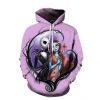 nightmare before christmas hoodie jack and sally sweatshirt