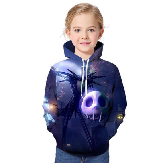 unisex nightmare before christmas sweatshirt jack skellington hoodie for boys and girls