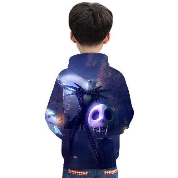 unisex nightmare before christmas sweatshirt jack skellington hoodie for boys and girls