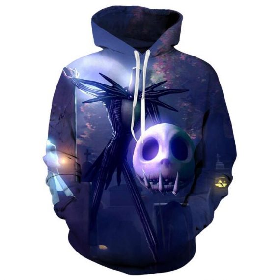 unisex nightmare before christmas sweatshirt jack skellington hoodie for boys and girls