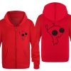 anime invader zim sweatshirt adult red gir hoodie
