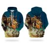 dinosaurs hoodie adult kids 3D style dino sweatshirt