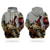 dinosaurs hoodie adult kids 3D style dino sweatshirt