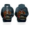 unisex dinosaurs hoodie adult kids 3D style t rex sweatshirt