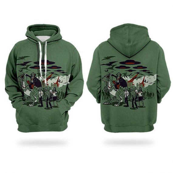 unisex dinosaurs hoodie adult kids 3D style t rex sweatshirt