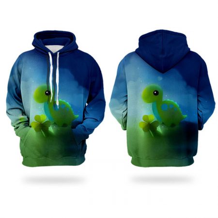 unisex cute dinosaur hoodie adult kids dino sweatshirt