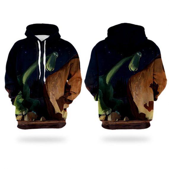 unisex cute dinosaur hoodie adult kids dino sweatshirt
