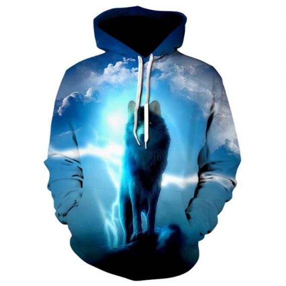 New design adult pullover blue hoodie mens sweatshirt