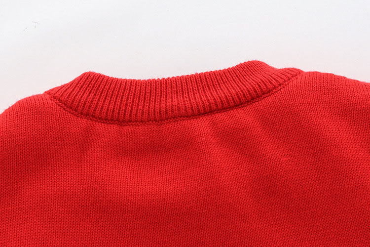 kids ugly christmas rudolph sweater