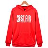 unisex adult black sweatshirt star labs hoodie