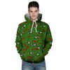 unisex adult pullover sweatshirt 3D style frog hoodies