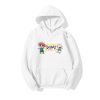 Solid color unisex printing rugrats hoodie adult pullover sweatshirt
