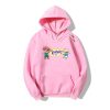 Solid color unisex printing rugrats hoodie adult pullover sweatshirt