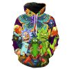 rick and morty sweatshirt adult and kids pickle rick hoodie