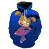 adult and kids 3d printing anime unisex rugrats hoodie