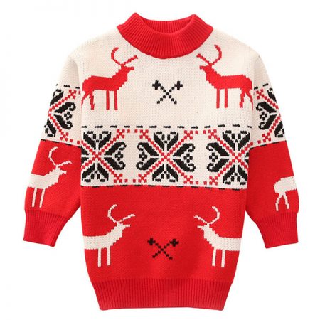 kids get lost pullover girls ugly christmas sweater