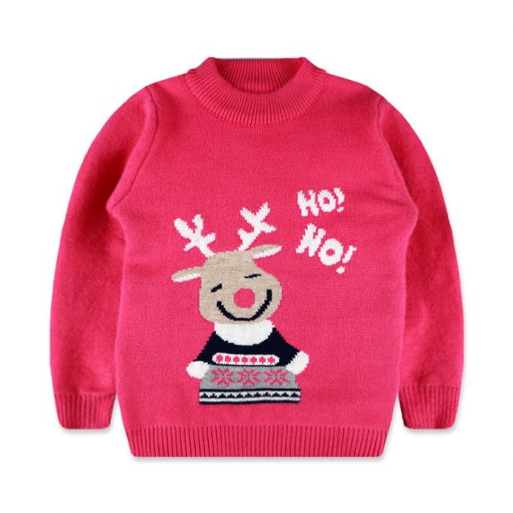 kids rudolph sweater girls and boys ugly christmas sweater