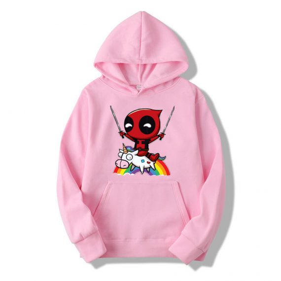 adult unisex deadpool hoodie cute sweatshirt