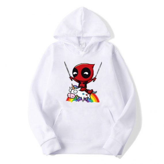 adult unisex deadpool hoodie cute sweatshirt