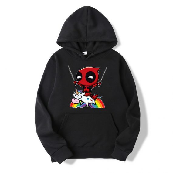adult unisex deadpool hoodie cute sweatshirt
