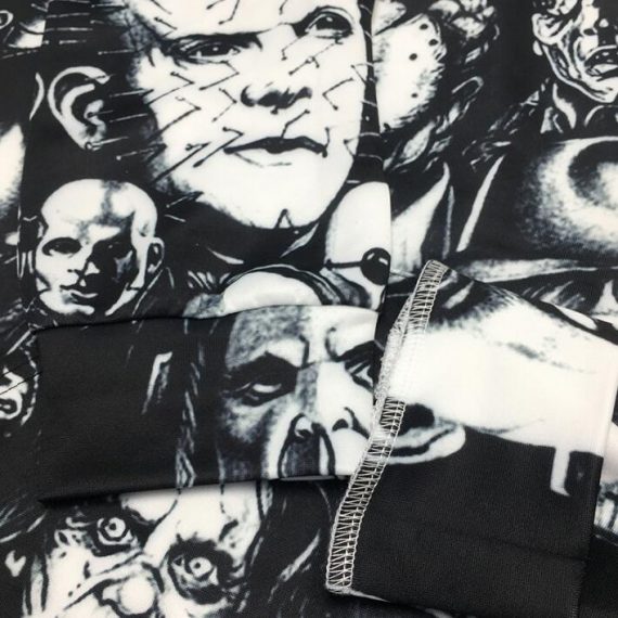 3D printing black hoodie for men skull sweatshirt