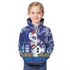 anime hoodies christmas snowman sweatshirt for girls