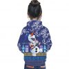 anime hoodies christmas snowman sweatshirt for girls