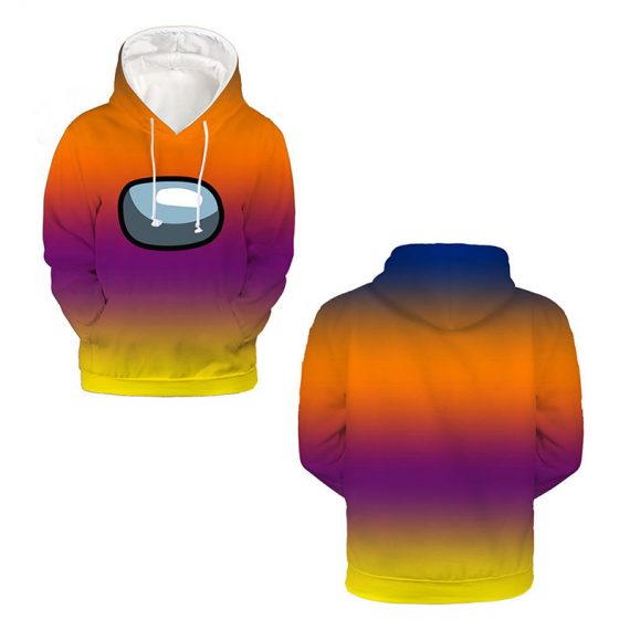 3D style among us hoodies unisex pullover sweatshirt