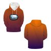 3D print among us hoodies pullover adult sweatshirt