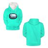 3D print among us hoodies pullover adult sweatshirt