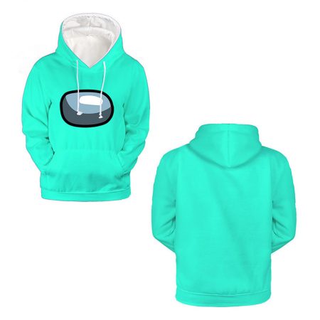 3D print among us hoodies pullover adult sweatshirt