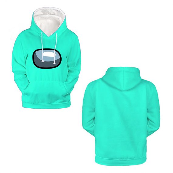 3D print among us hoodies pullover adult sweatshirt