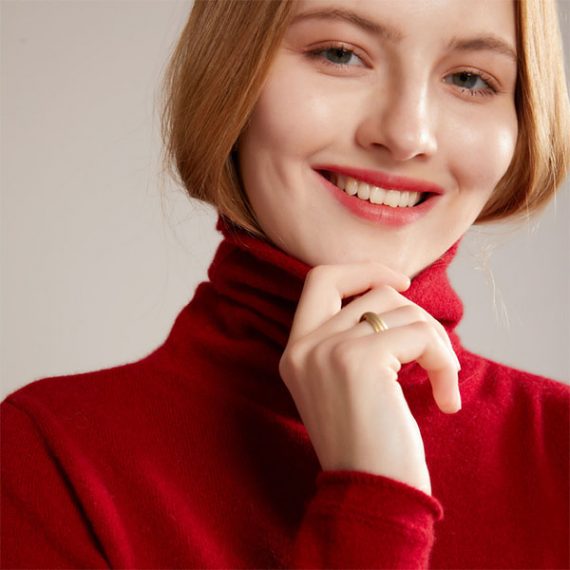 solid color womens turtleneck sweater wool pullover