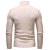 red turtleneck sweater mens pullover winter coat