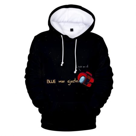 2020 new hot game Among Us 3D printing style adult Unisex hoodie sweater sweatshirt