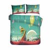 3D Style Rick And Morty Comforter Set
