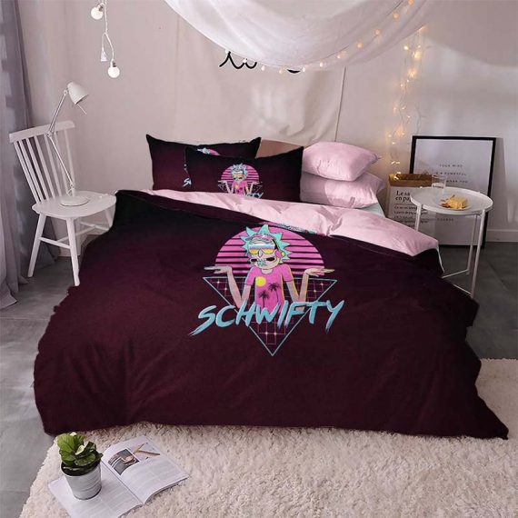 Rick And Morty Bedding Set