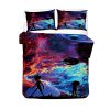 3D Style Rick And Morty Comforter Set