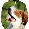 Women And Mens Dog Print Style Sweatshirt