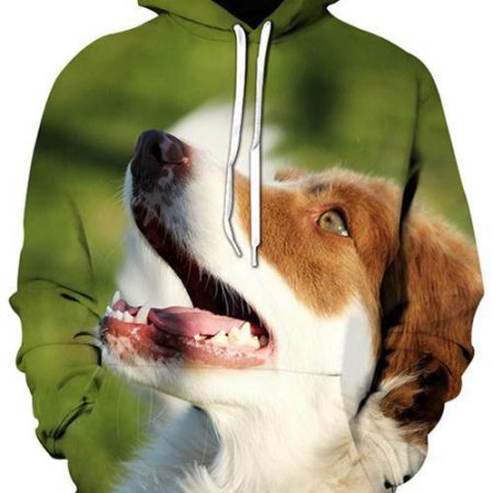 Women And Mens Dog Print Style Sweatshirt