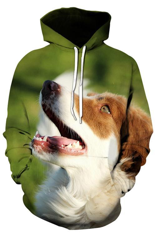 Women And Mens Dog Print Style Sweatshirt