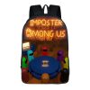 Cool Backpack Among Us Knapsack Laptop Backpack For Adults And Kids