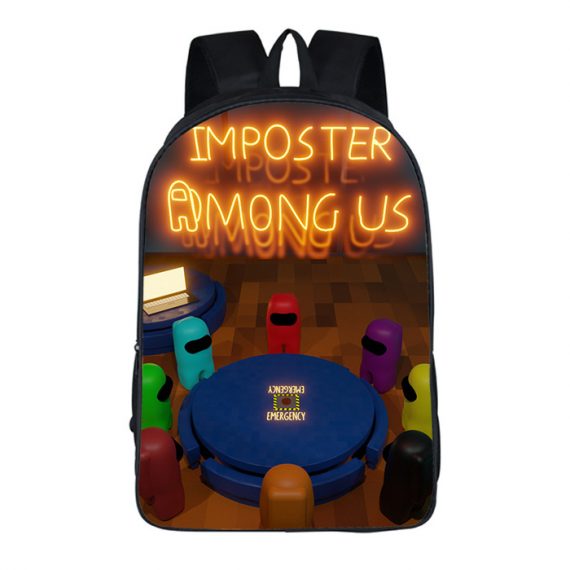 Cool Backpack Among Us Knapsack Laptop Backpack For Adults And Kids
