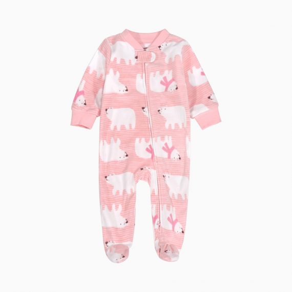 Cute and Funny Bear And Reindeer Infant Pajamas Christmas Onesies